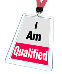 I am qualified