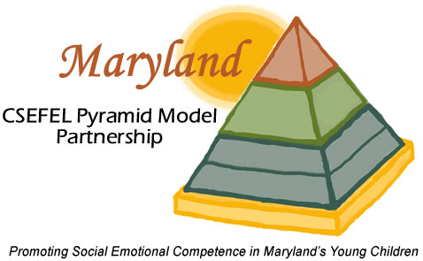Maryland SEFEL (Social and Emotional Foundations for Early Learning) pyramid logo