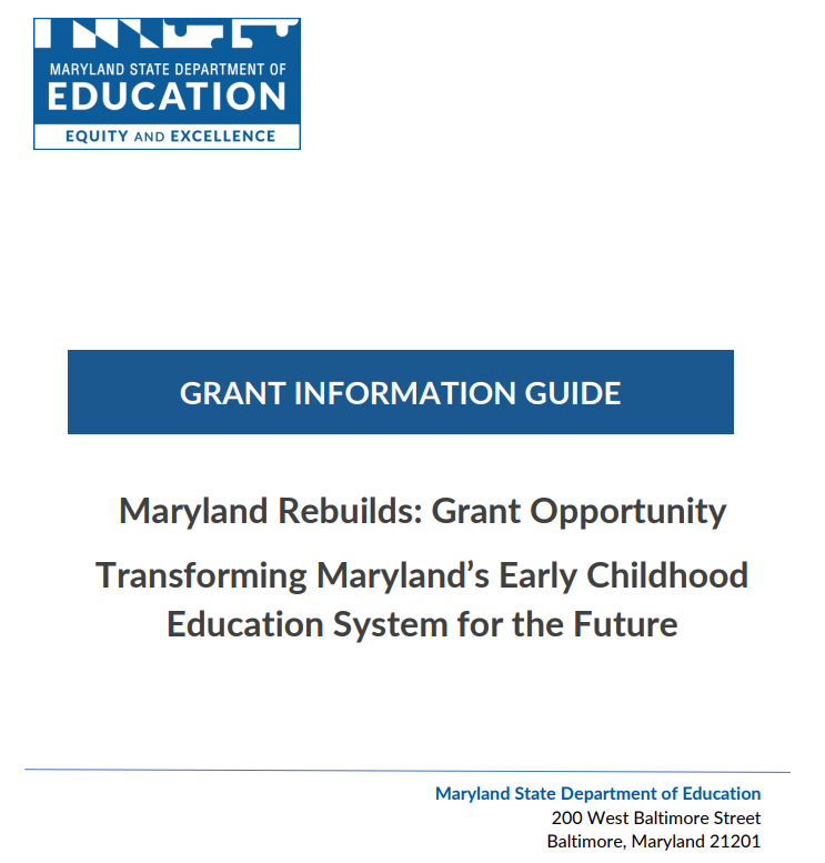 Maryland Rebuilds GIG and Application Cover