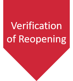 Verification of Reopening Form